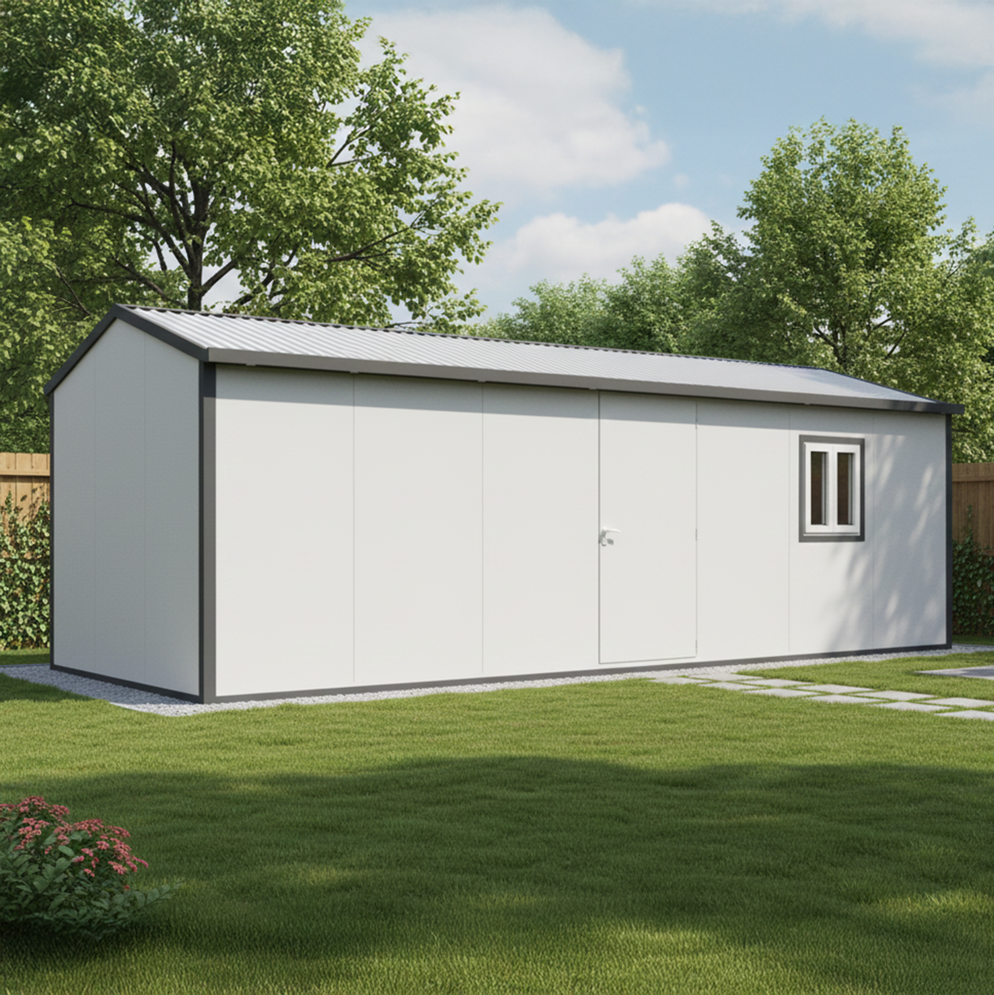 Gable Top Insulated Building 23 ft. W x 10 ft. D 30972