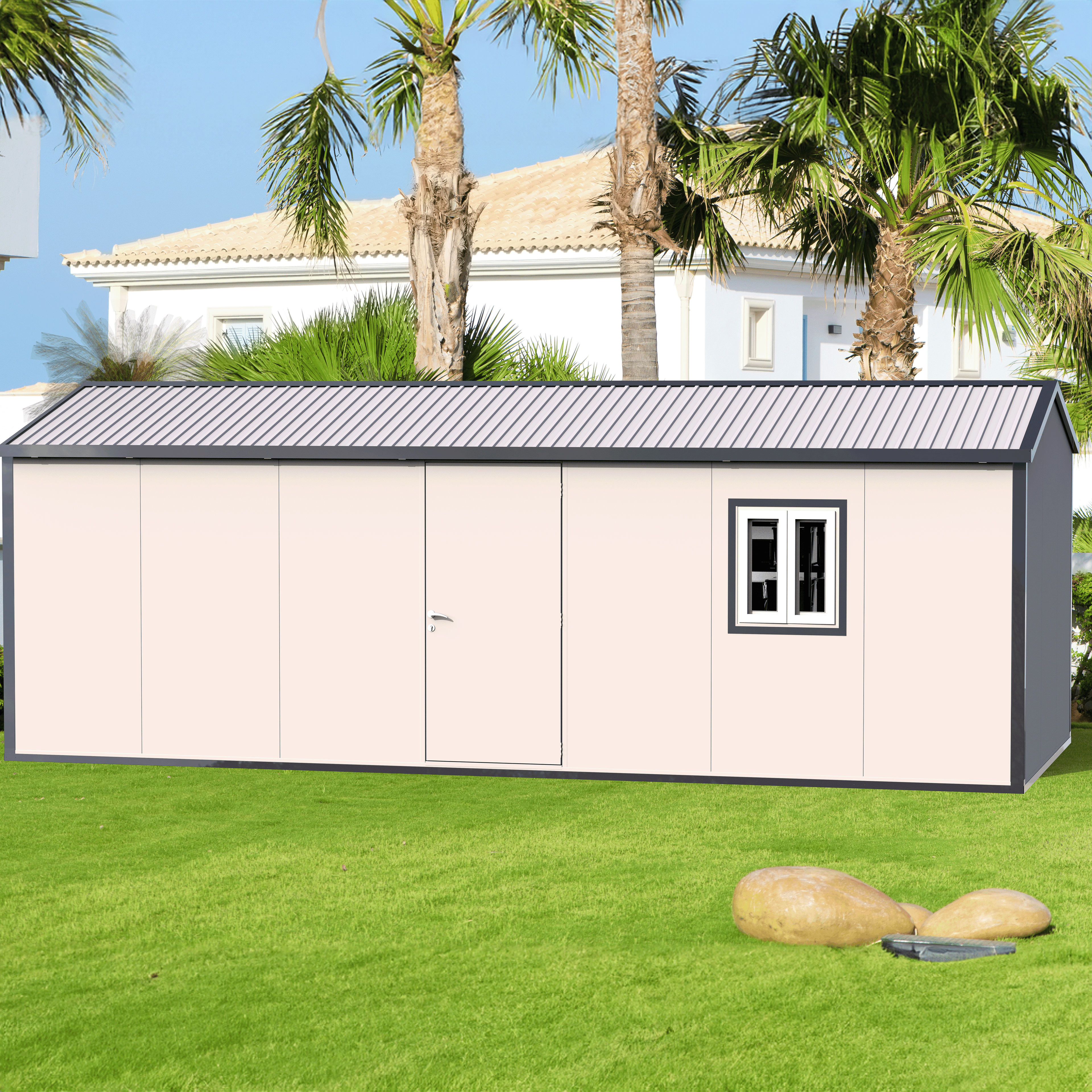 Gable Top Insulated Building 23 ft. W x 10 ft. D 30972