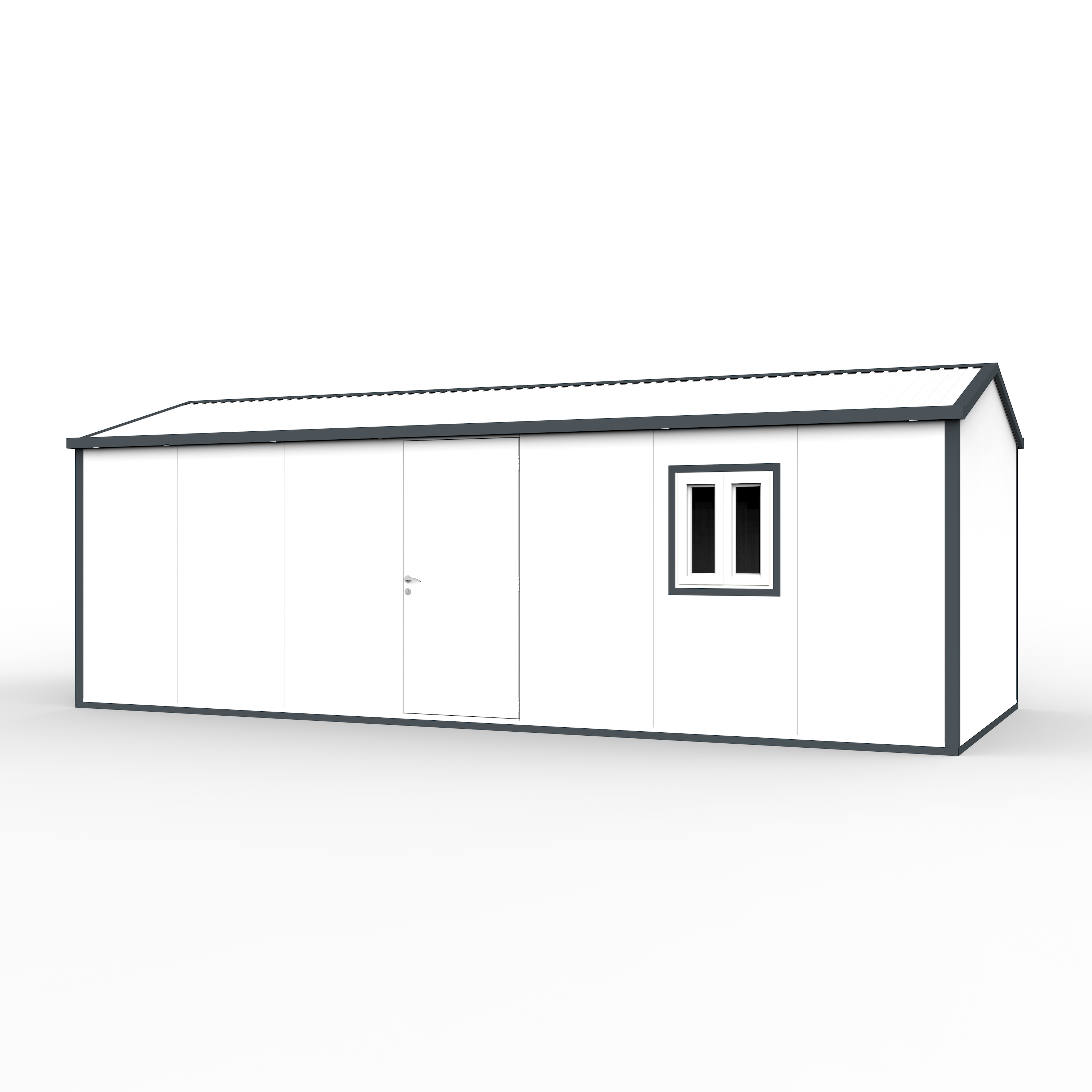 Gable Top Insulated Building 23 ft. W x 10 ft. D 30972