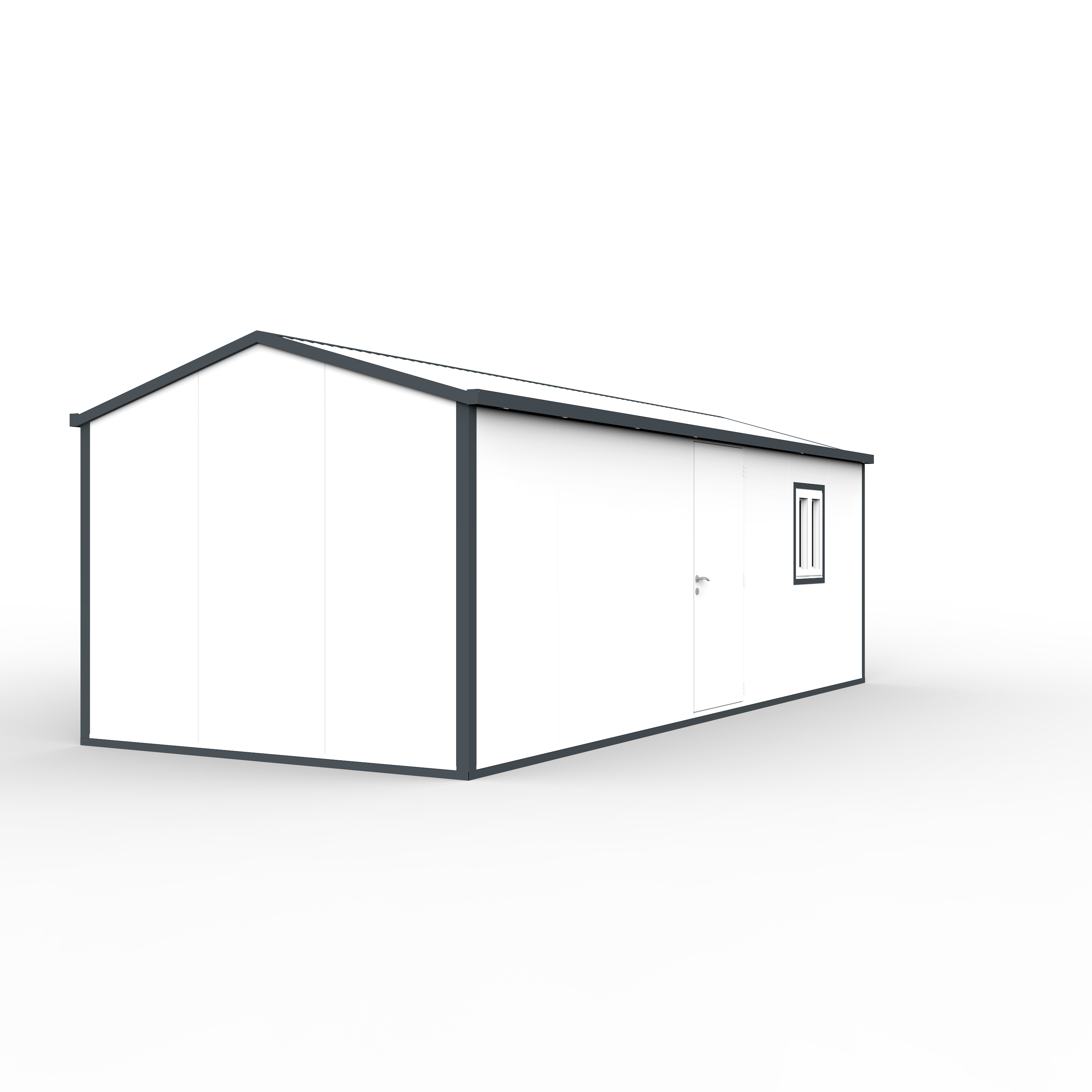 Gable Top Insulated Building 23 ft. W x 10 ft. D 30972