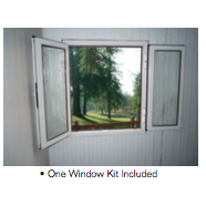 Gable Top Insulated Building 23 ft. W x 10 ft. D 30972