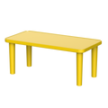 Duramax Kindergarten Table - Rectangle Yellow