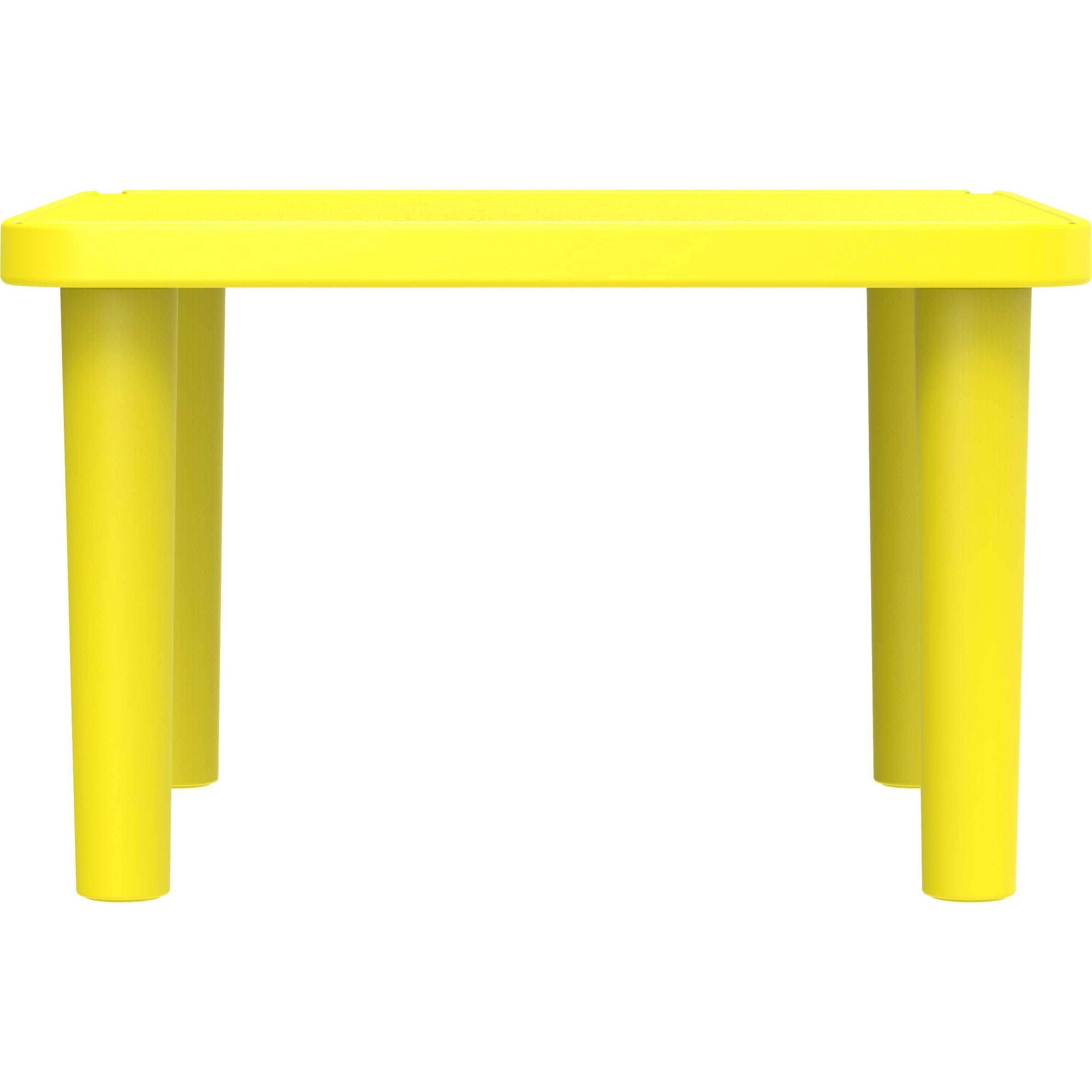 Duramax Kindergarten Table - Square Yellow