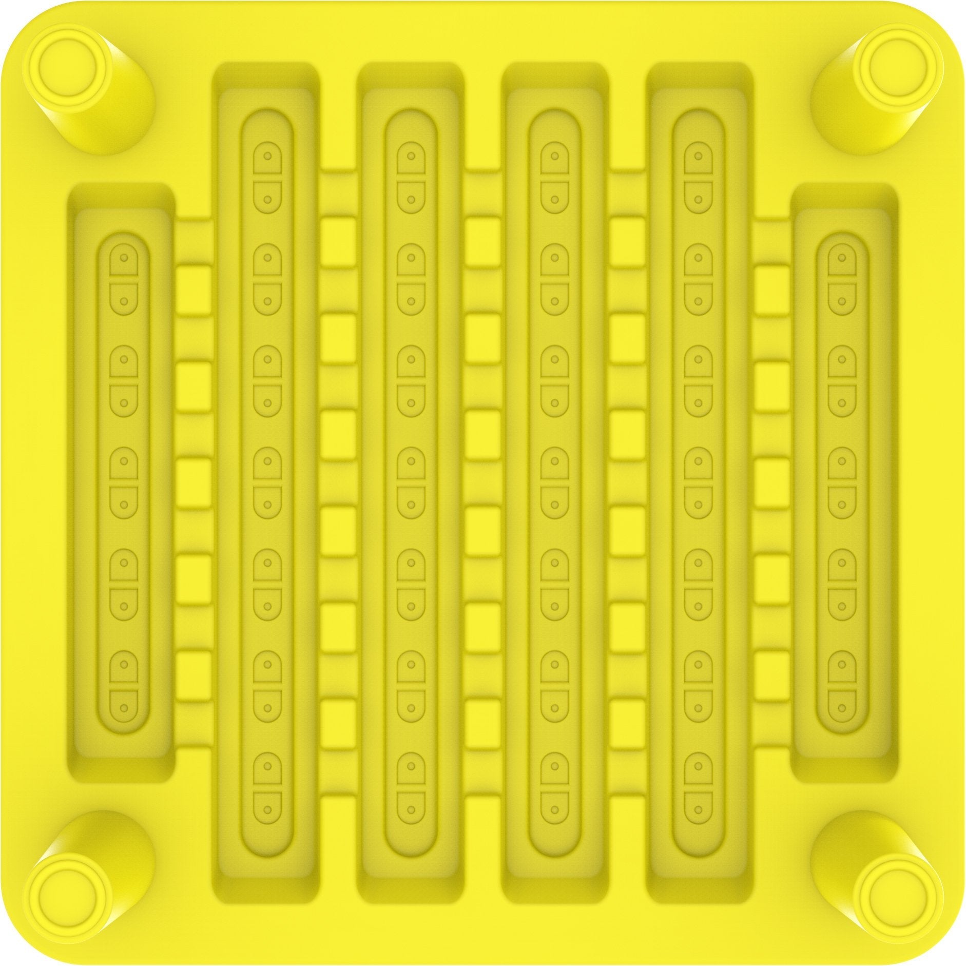 Duramax Kindergarten Table - Square Yellow