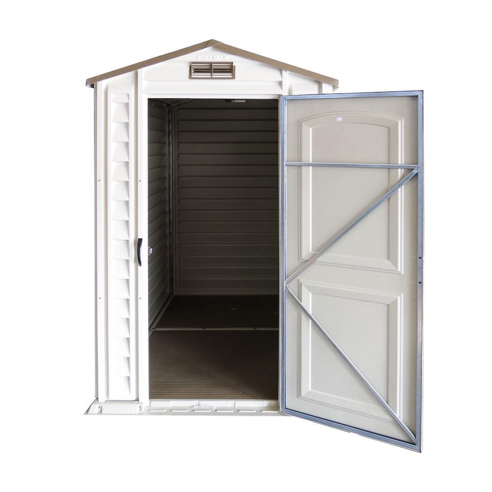DuraMax 4ft x 6ft StorePro Vinyl Storage Shed w/ Floor
