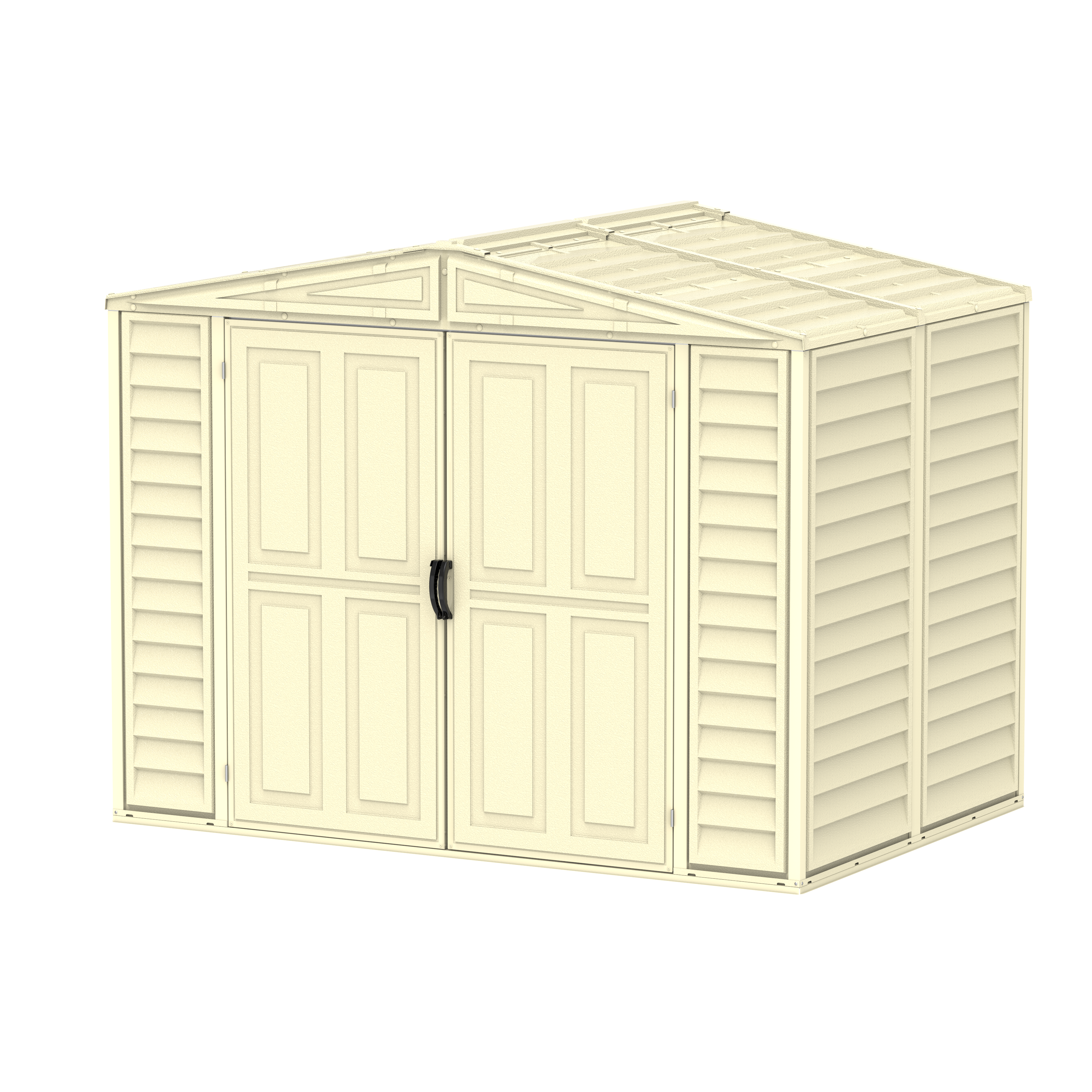Duramax 8ft x 5.5ft Duramate Plastic Vinyl Shed with Foundation 00184