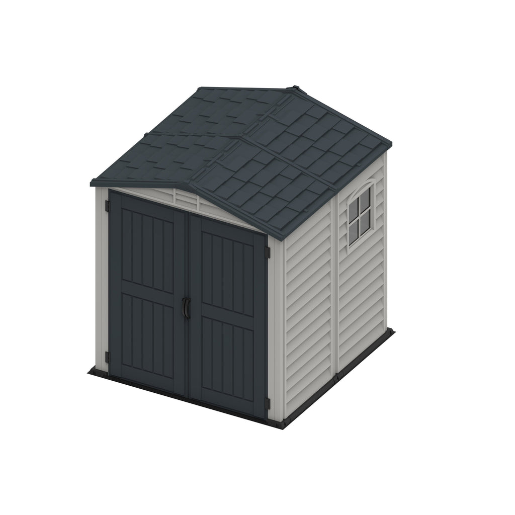 DuraMax 6ft x6ft Storemate Plus Plastic Vinyl Shed with Molded Floor 30425