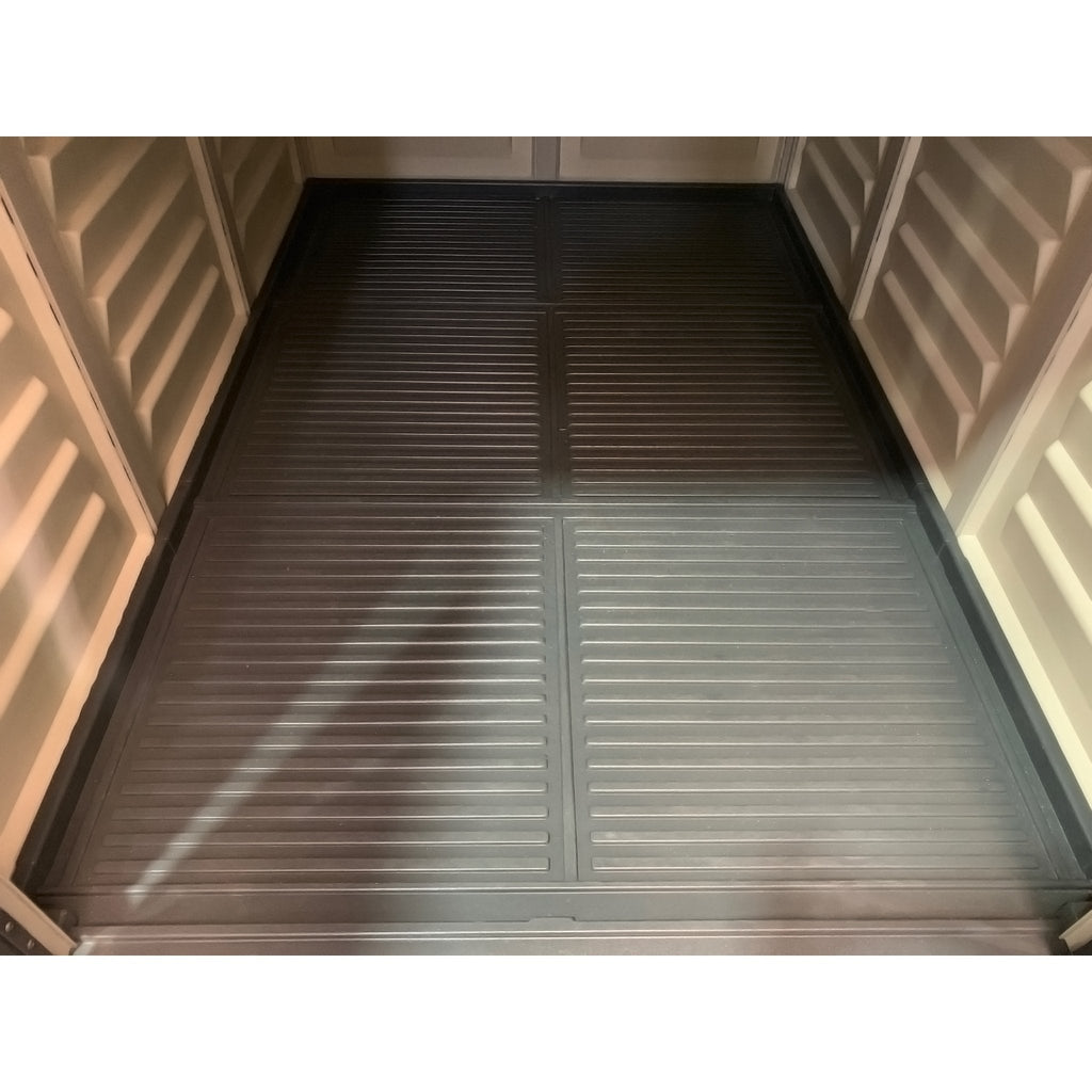 DuraMax 6ft x6ft Storemate Plus Plastic Vinyl Shed with Molded Floor 30425