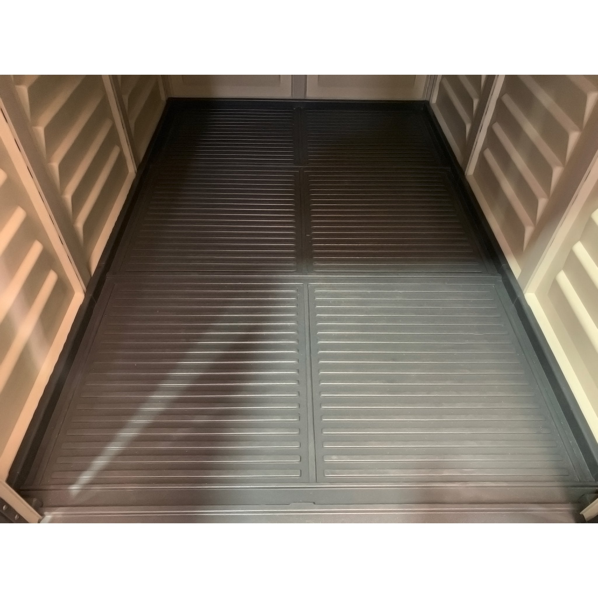 DuraMax 6ft x6ft Storemate Plus Plastic Vinyl Shed with Molded Floor 30425