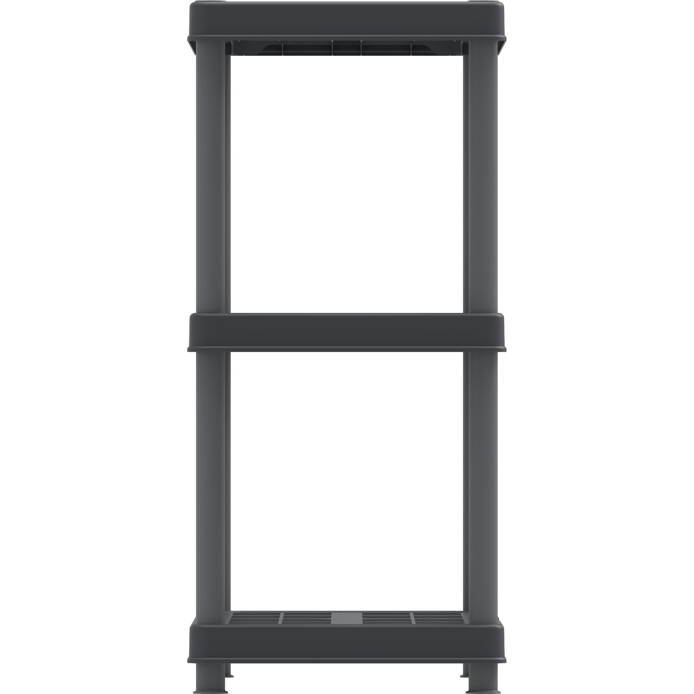 Duramax Plastic Heavy Duty Multipurpose Freestanding 3 Tier Shelving Unit