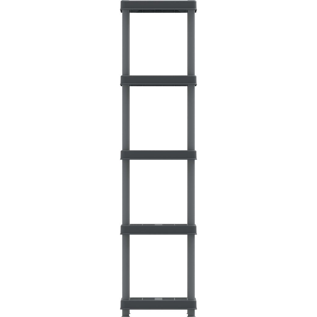 Duramax Plastic Heavy Duty Multipurpose Freestanding Duramax 5 Tier Shelving Rack