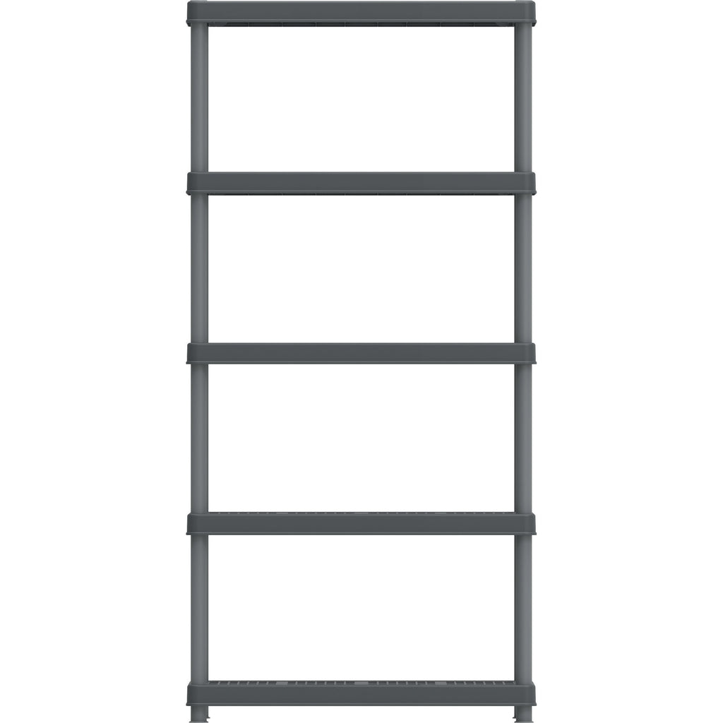 Duramax Plastic Heavy Duty Multipurpose Freestanding Duramax 5 Tier Shelving Rack