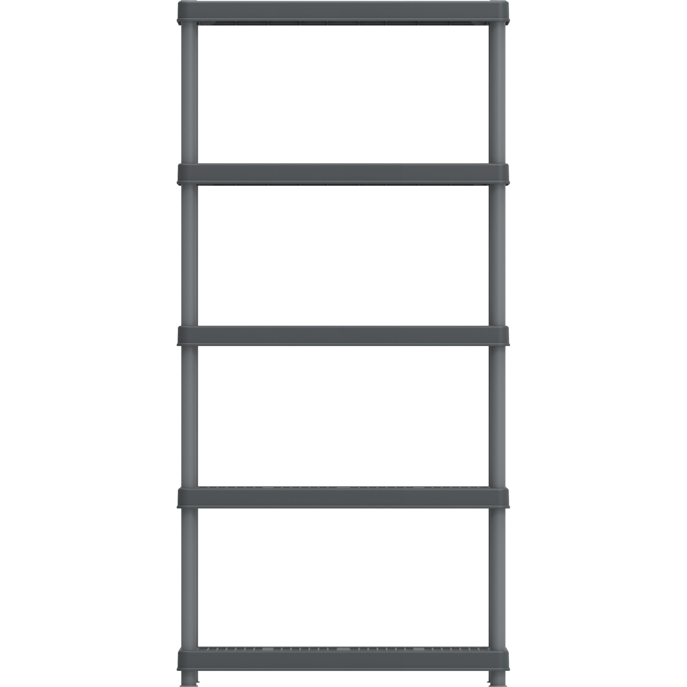Duramax Plastic Heavy Duty Multipurpose Freestanding Duramax 5 Tier Shelving Rack