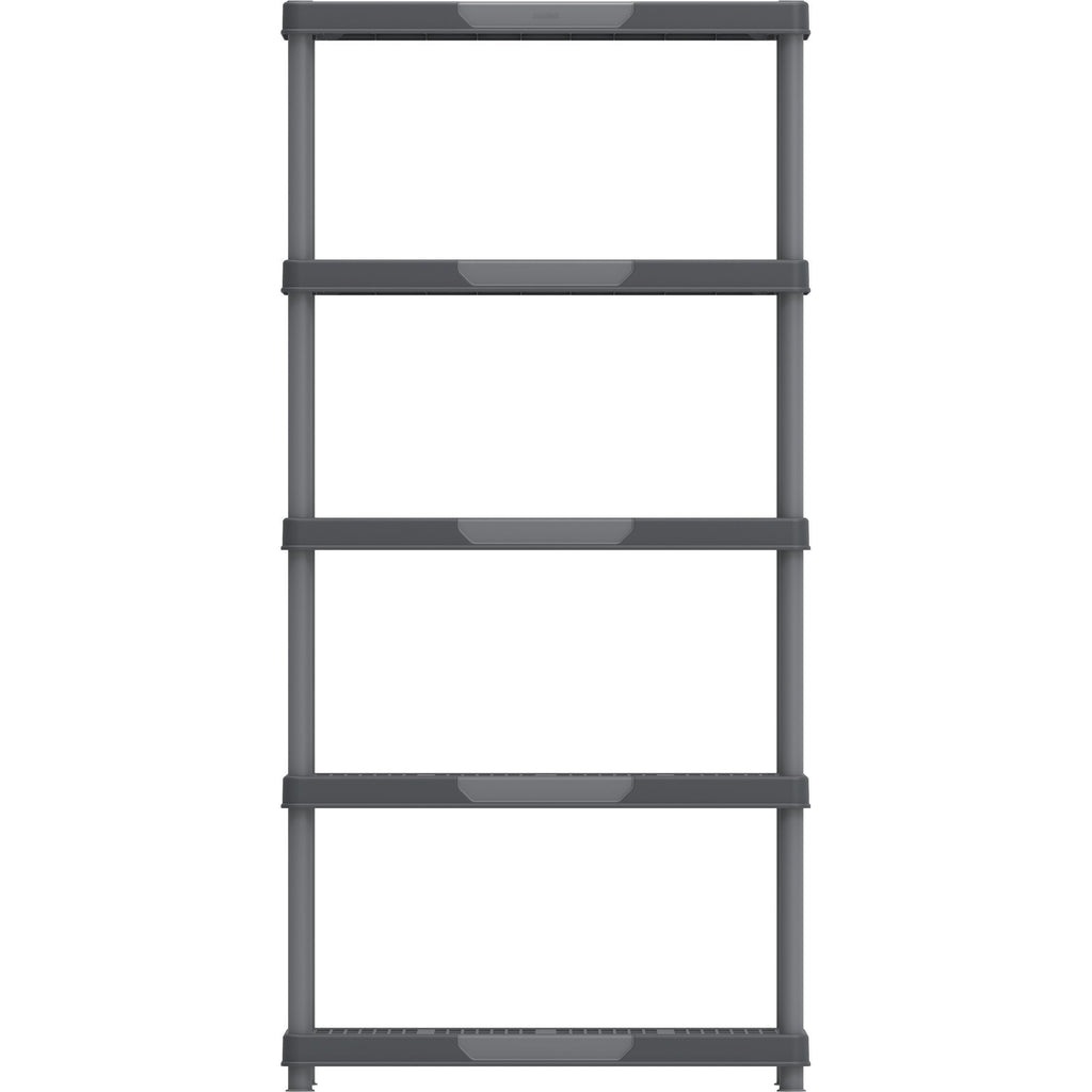 Duramax Plastic Heavy Duty Multipurpose Freestanding Duramax 5 Tier Shelving Rack