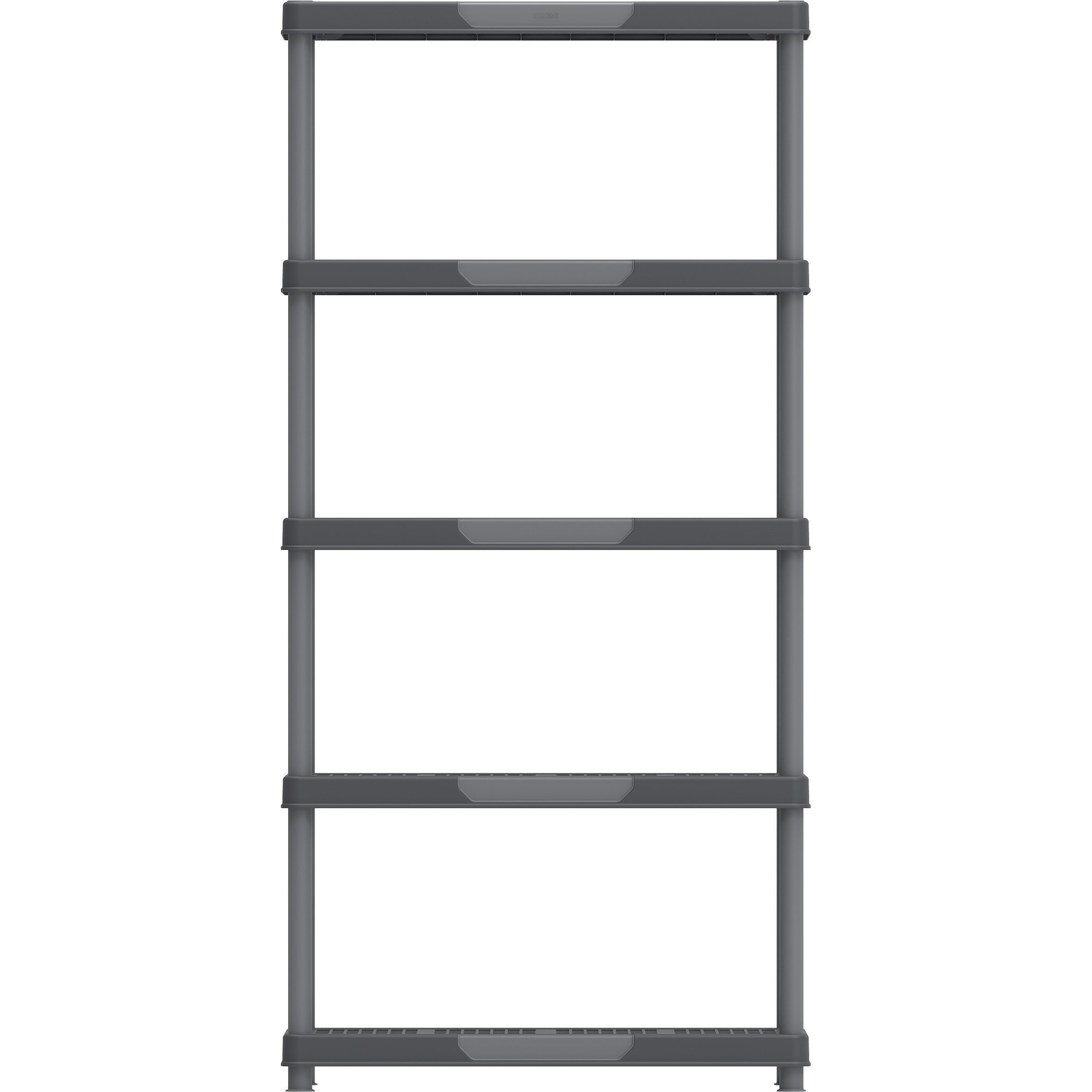 Duramax Plastic Heavy Duty Multipurpose Freestanding Duramax 5 Tier Shelving Rack