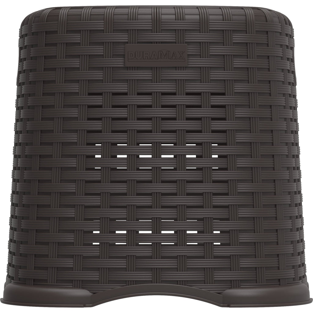 Duramax Rattan Step Stool 11” Brown