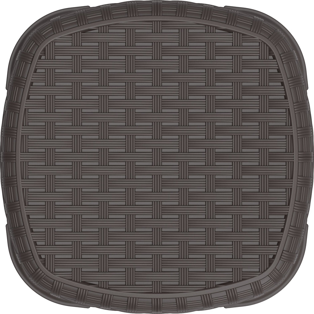 Duramax Rattan Step Stool 11” Brown