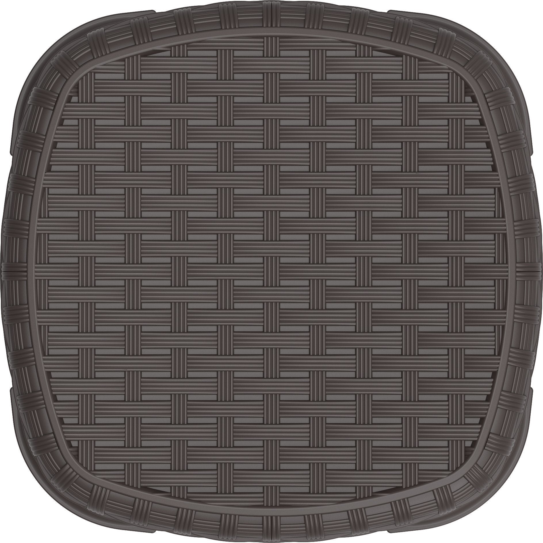 Duramax Rattan Step Stool 11” Brown