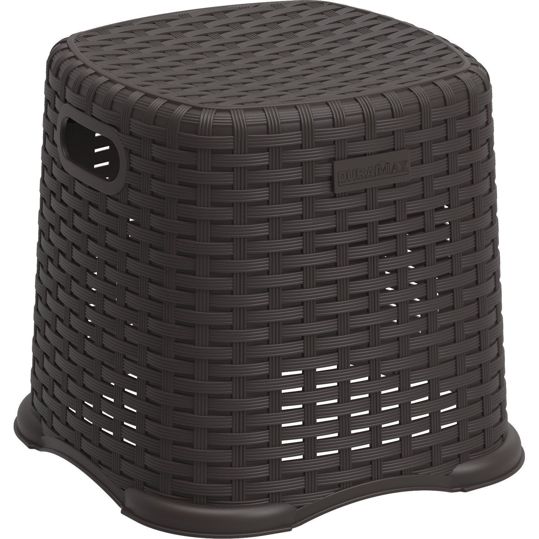 Duramax Rattan Step Stool 11” Brown