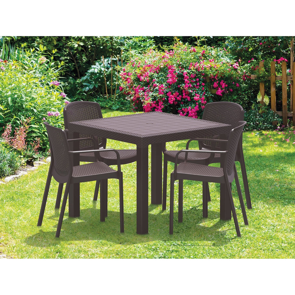 Duramax Rattan 4-Seater Table