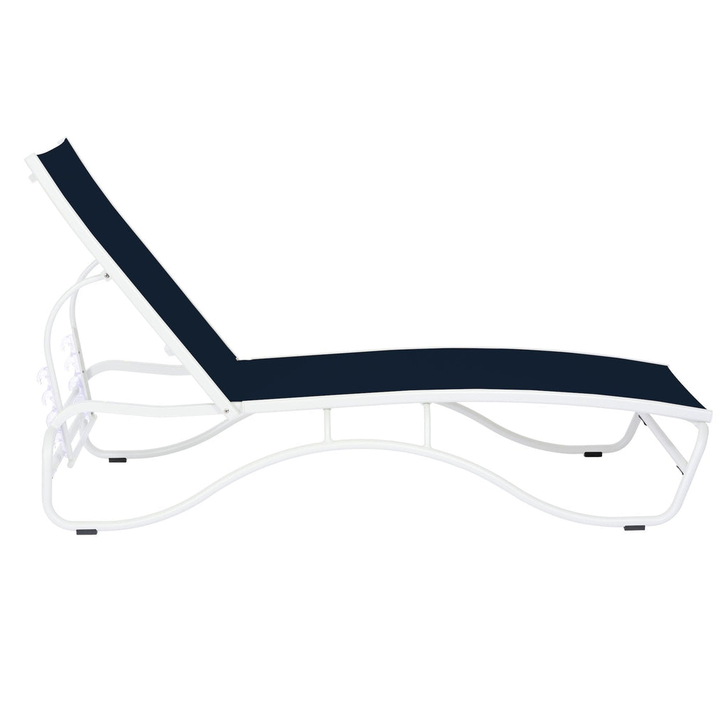 Corsica Lounger Navy Blue