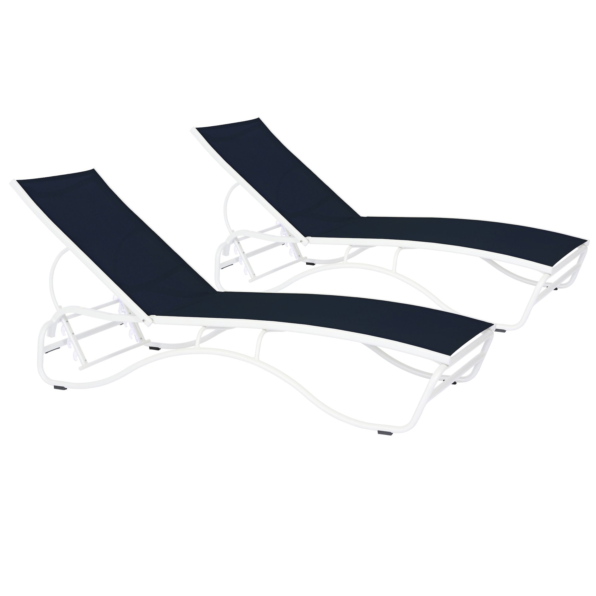 Corsica Lounger Navy Blue
