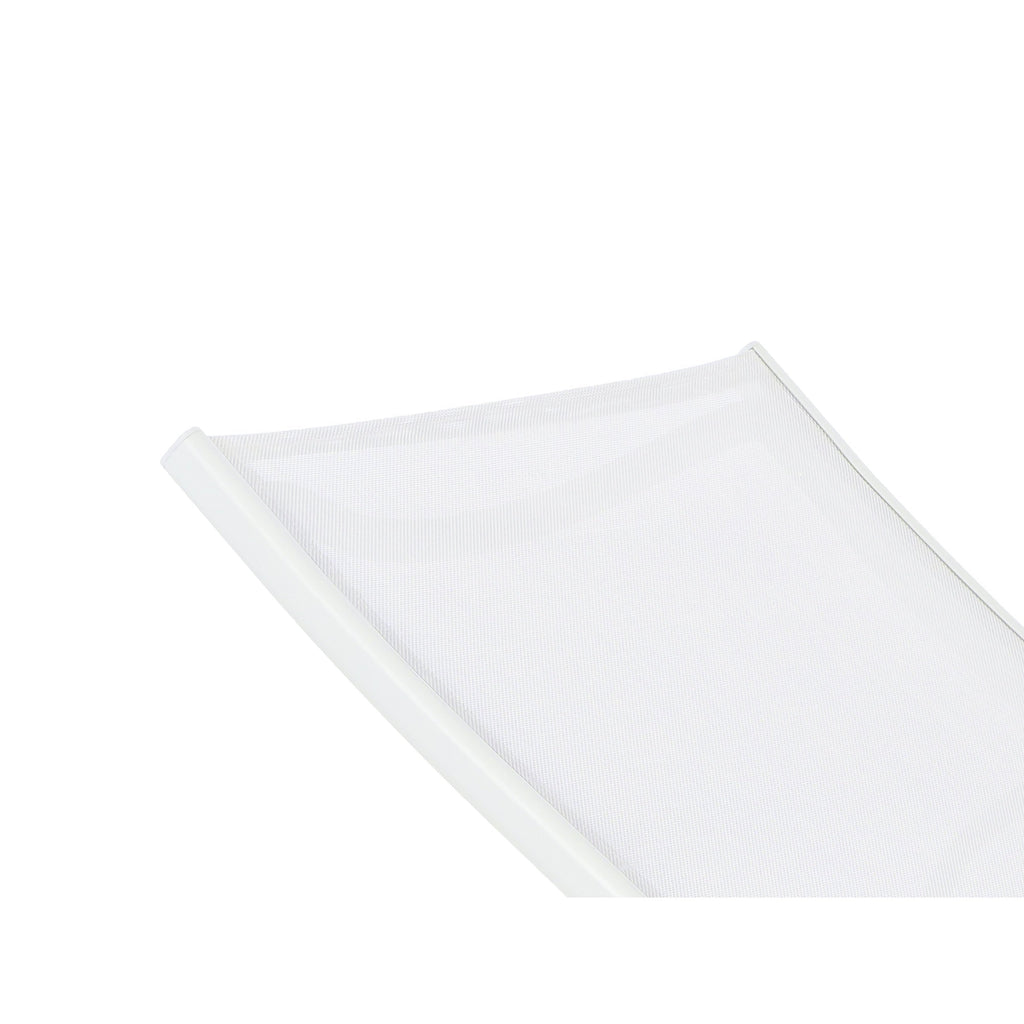 Corsica Lounger White