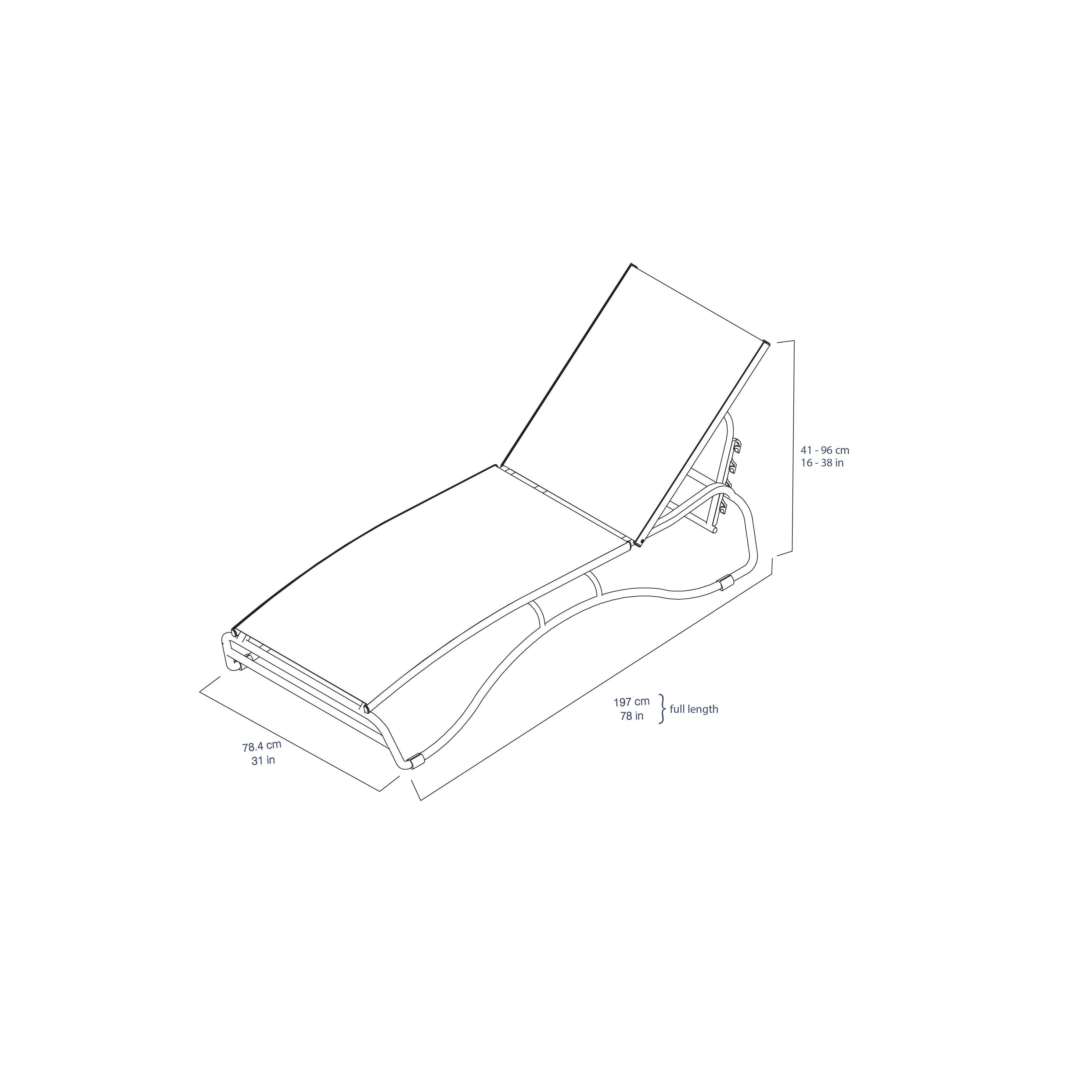 Corsica Lounger White