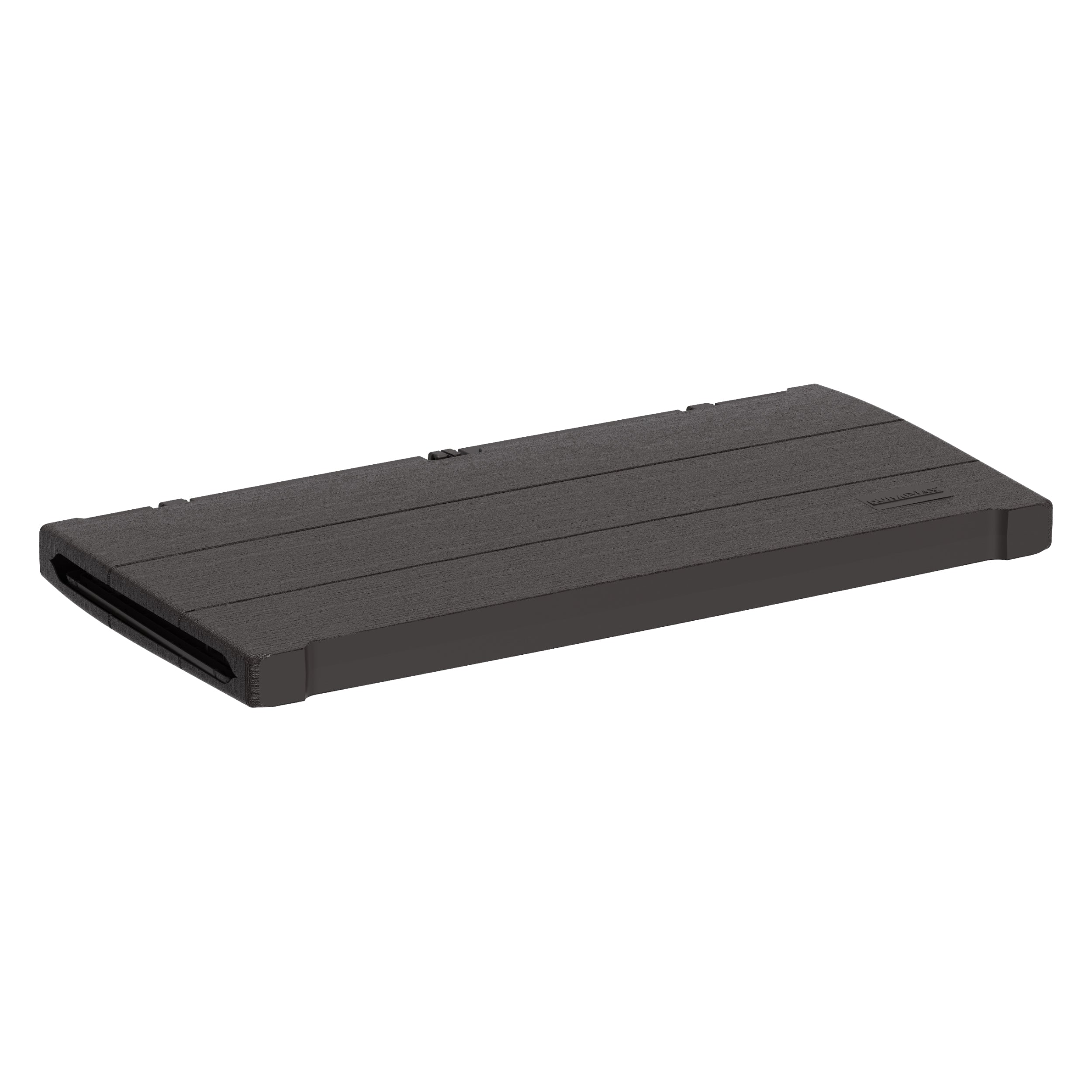 Duramax 71 Gallon Outdoor Resin Deck Box, Garden Furniture Organizer Brown