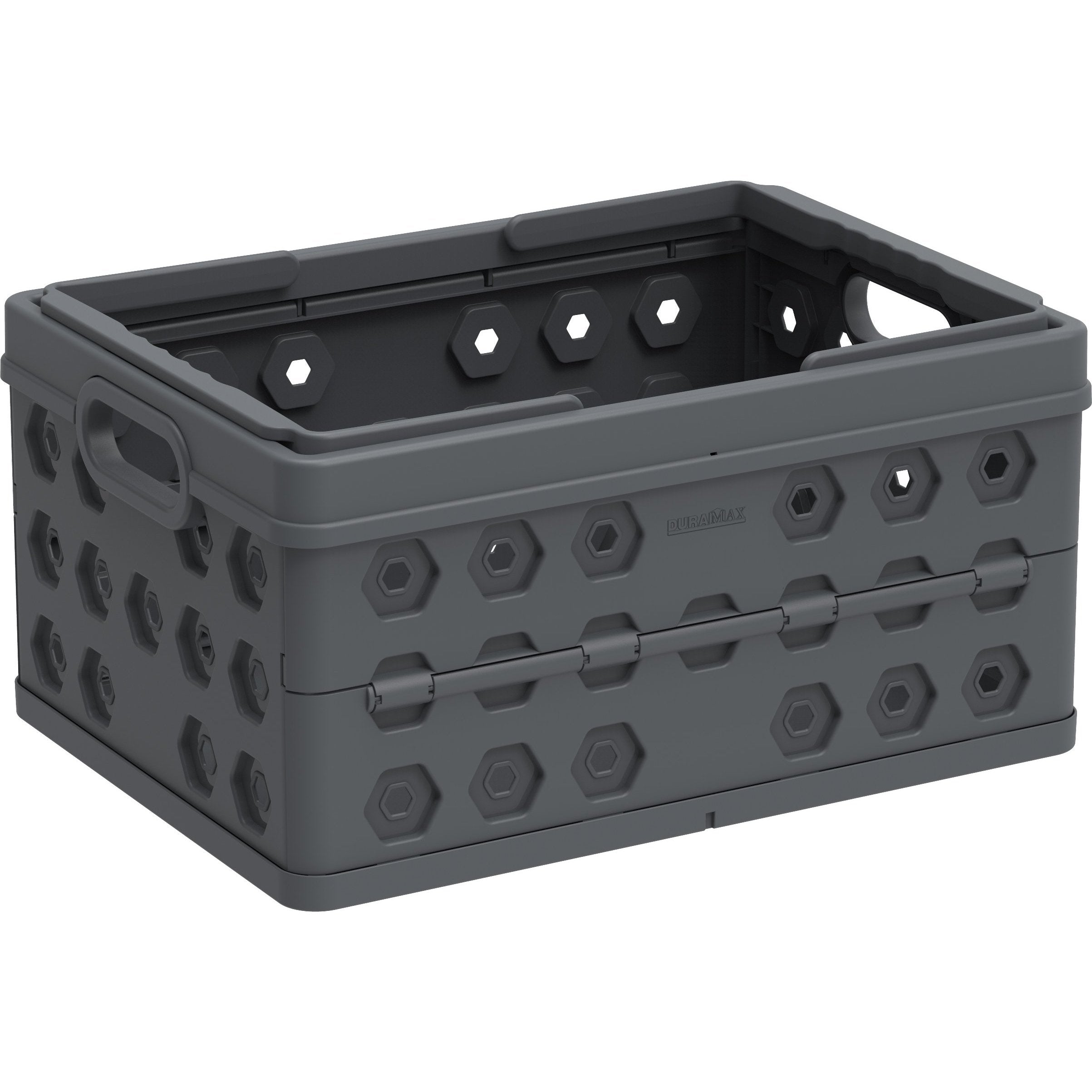 Duramax Foldable Basket Gray