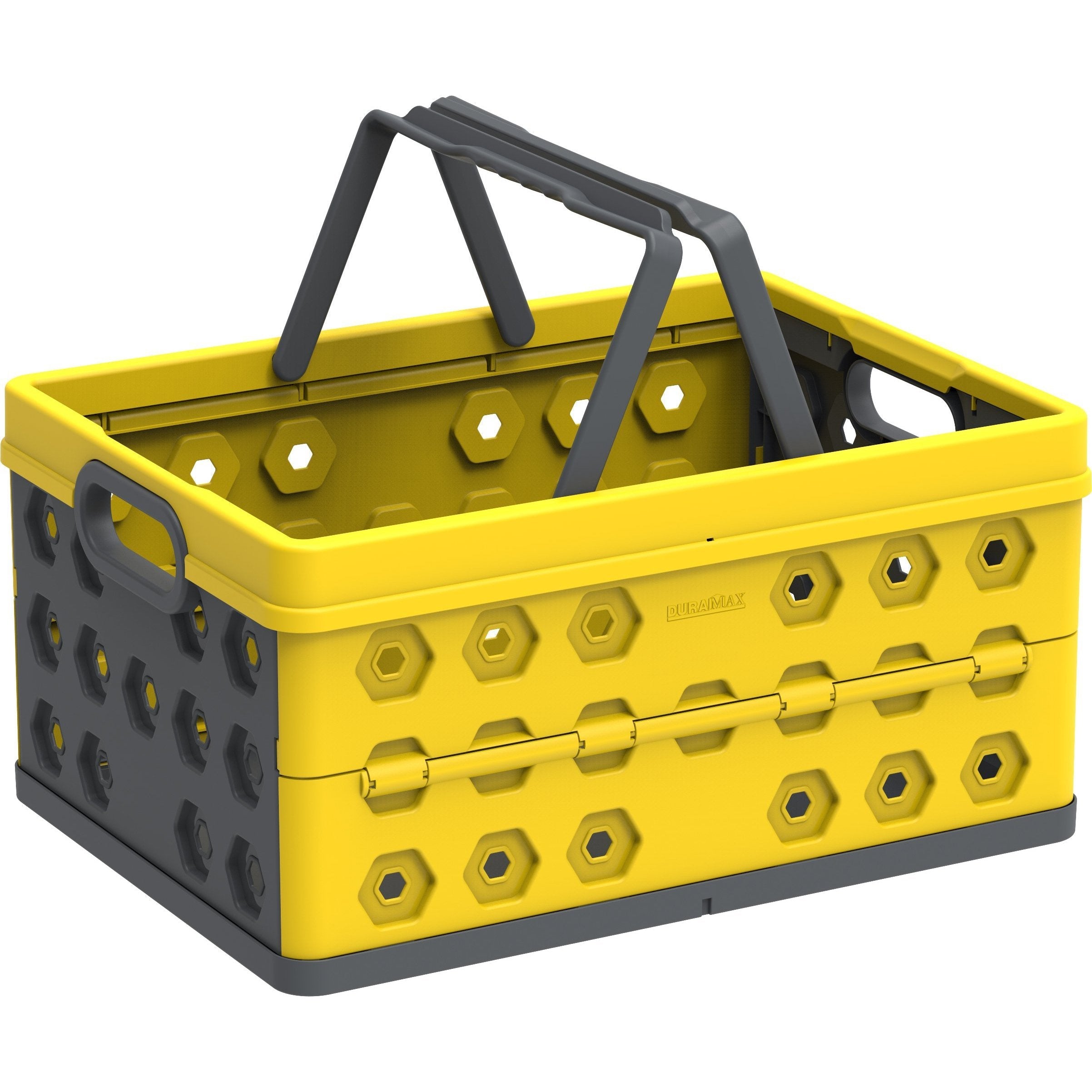 Duramax Foldable Basket Yellow