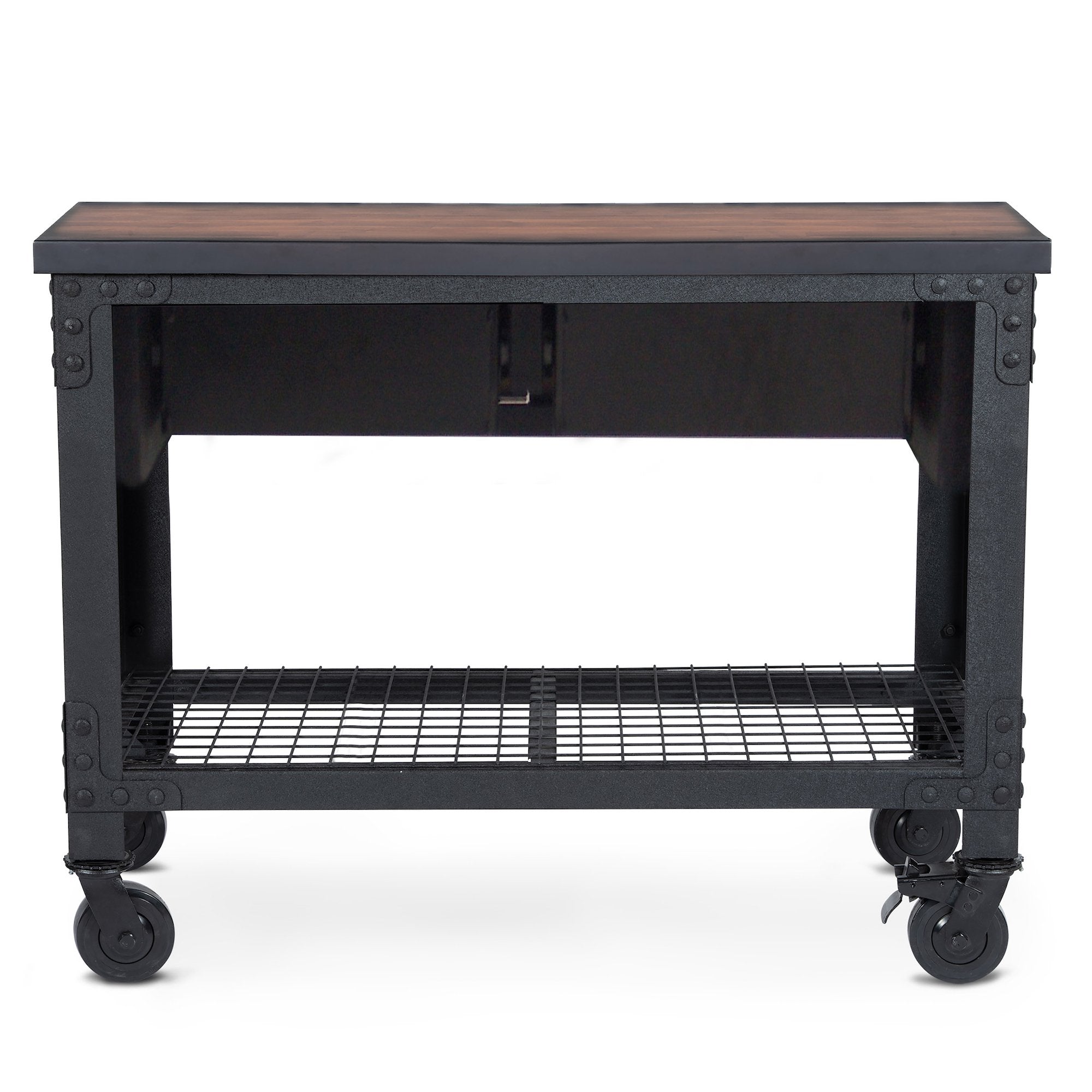 Duramax 2-Drawer Rolling Workbench 48 Inch x 24 Inch for Home, Garage and Workshop