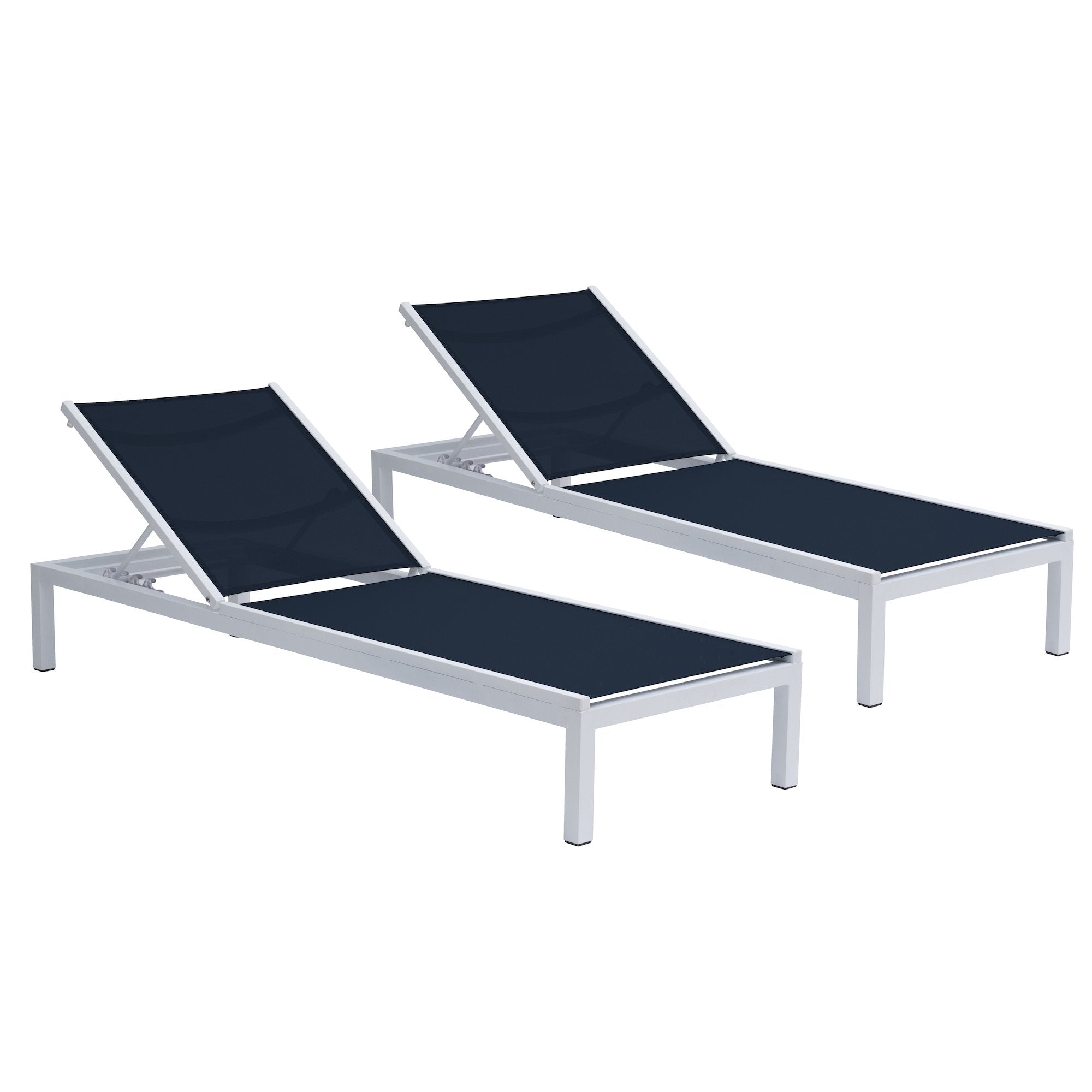 Niki Lounger Navy Blue