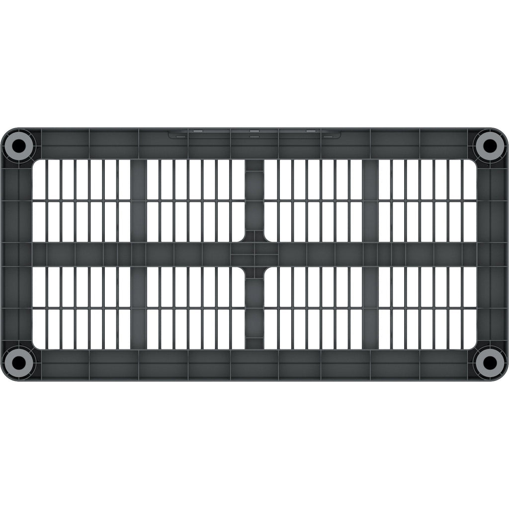 Duramax Plastic Heavy Duty Multipurpose Freestanding 4 Tier Shelving Rack