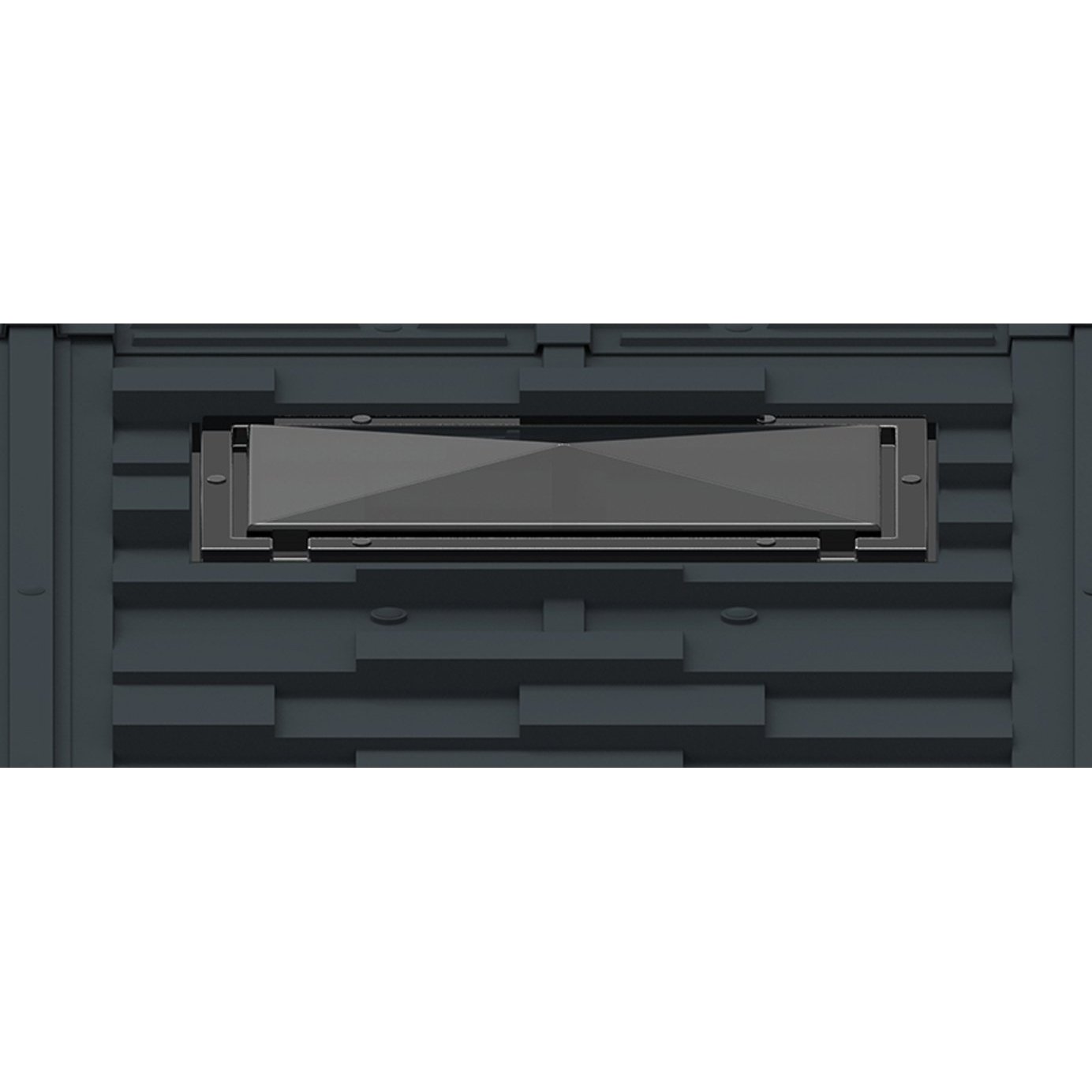 Duramax Apex Pro 10.5'X8' Plastic Vinyl Shed with Foundation, 2 Windows and Side Door 40116